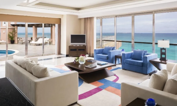 Infinite Ocean Front Penthouse Three Bedroom Suite
