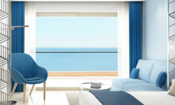 One bedroom family suite sea view