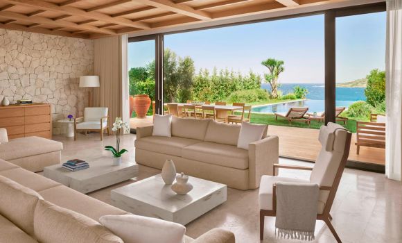 Presidential, 4 Bedroom Villa, Sea view, Beach front, Balcony, Patio, Private pool