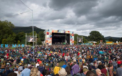 Green Man Festival Musikfestival in Wales