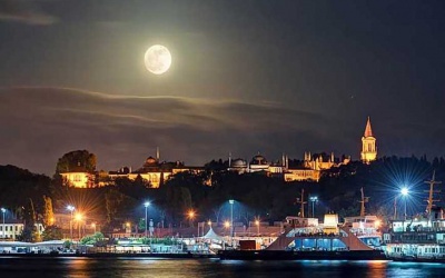 Турецкая ночь на Босфоре (Турция)